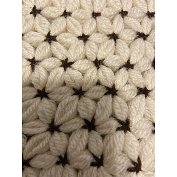 Handmade Crochet Oval Placemats Cottage Chic Shabby VTG Kitchen Linen Doilies - Picture 3 of 12